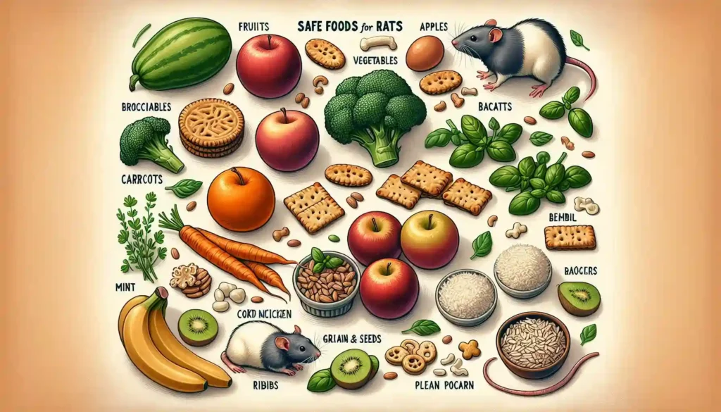 Safe Foods for Rats