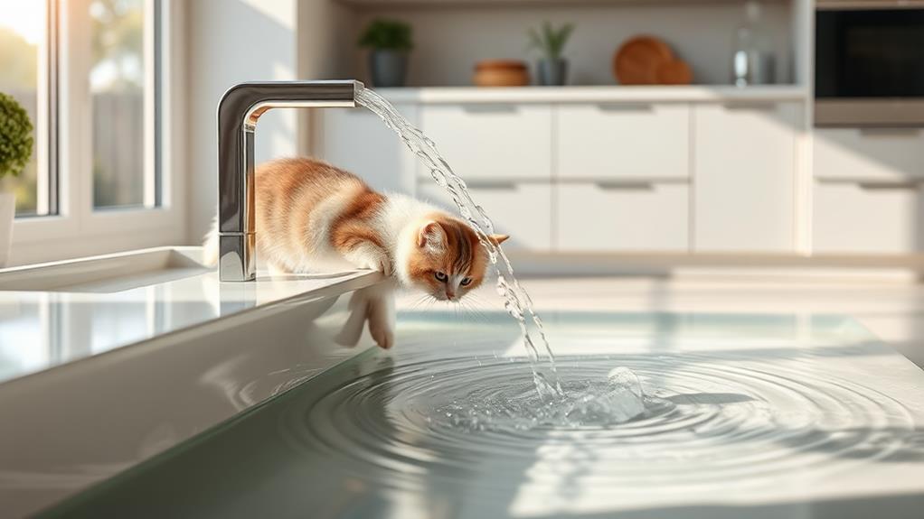 indoor cats water supply