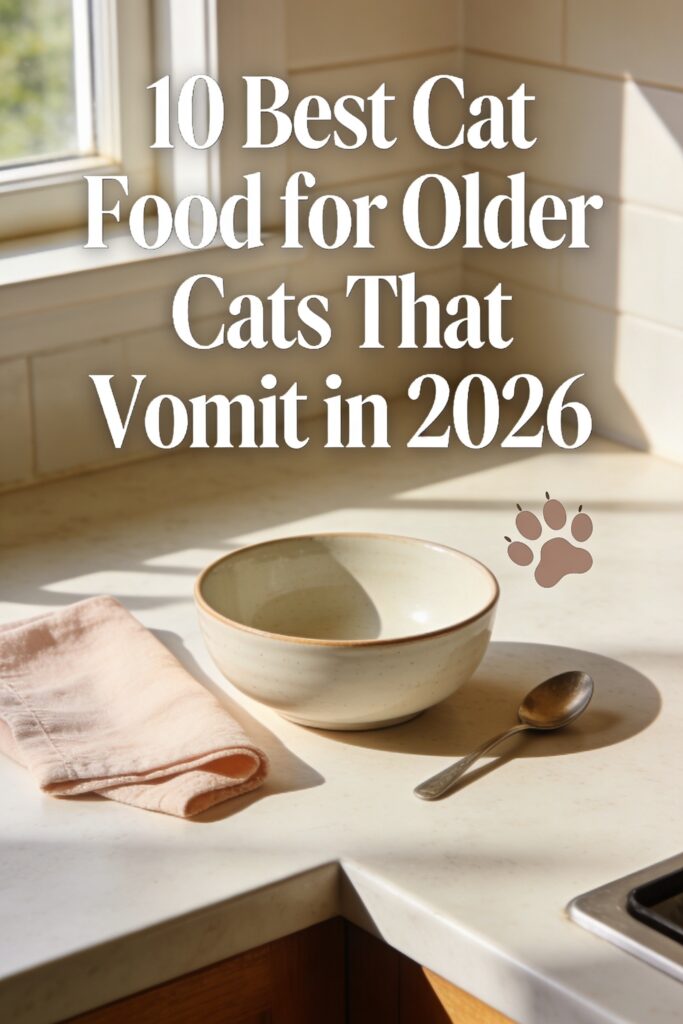 best cat food for vomiting