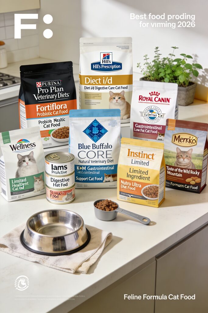 top cat foods for vomiting