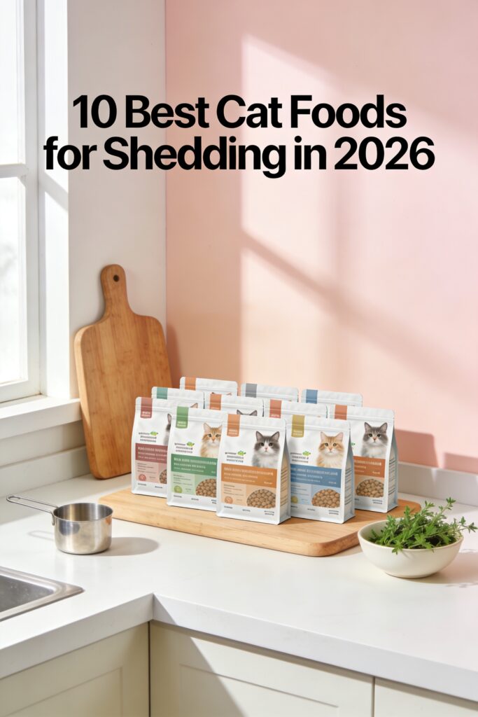 top cat foods reducing shedding