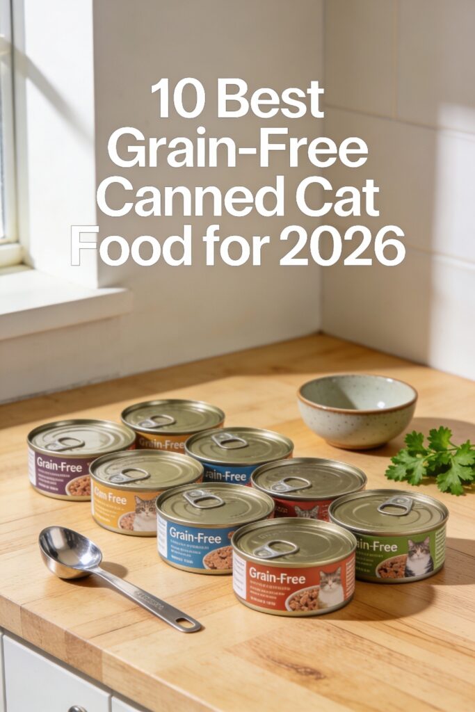 top grain free canned catfood
